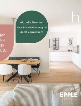 Noch eine bezugsfertige Wohnung: 4 Zimmer mit Garten & 2-Zimmer-ETW im Souterrain. - Heidelberg