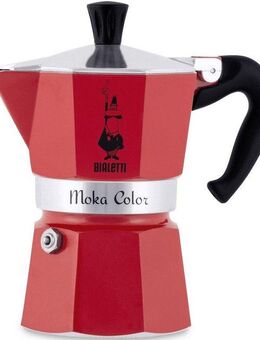 BIALETTI Espressokocher, 0,06l Kaffeekanne, Aluminium, in hochwertiger Lackierung, 1 Tasse