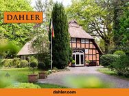 Außergewöhnliches Reetdachanwesen mit Pferdehaltung in idyllischer Lage - Elsdorf (Niedersachsen)