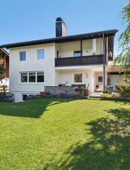 Fischbachau-Eben: teilweise vermietetes Zweifamilienhaus in Bestlage mit Garage und Stellplatz - Fischbachau