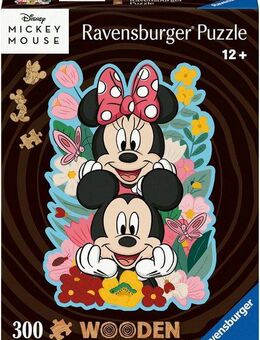 Ravensburger Puzzle Disney Mickey & Minnie, 300 Puzzleteile, Made in Europe
