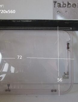 Tabbert Wohnwagenfenster Tabbert-Res. D395 ca 72 x 56 Tabbert (kl - Schotten Zentrum