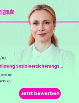 Ausbildung Sozialversicherungsfachangestellte Fachrichtung Allgemeine Krankenversicherung (w/m/d) - Hamburg