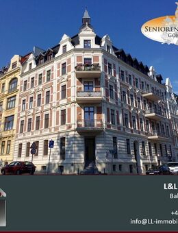 Sehr schöne, barrierefreie 2-Zimmer-Single-Seniorenwohnung mit Einbauküche! - Görlitz