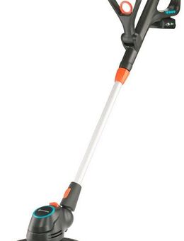 GARDENA Akku-Rasentrimmer ComfortCut 23/18V P4A Ready-To-Use Set, 23 cm Arbeitsbreite Messer, (mit Akku und Ladegeät)