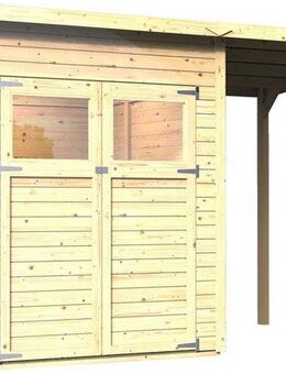 KONIFERA Gartenhaus Amrum 2, BxT: 340x199 cm, (Set), Inklusive Fussboden
