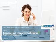 Teamassistent (m/w/d) im technischen Facility Management - Berlin
