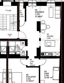 Sanierte 3-Zimmerwohnung - München