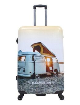 Volkswagen Koffer Bus, mit integriertem TSA-Zahlenschloss