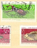 DDR Briefmarken geschützte Tiere (425) in 20095
