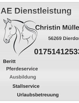 🐴Mobiler zuverlässiger Stall- & Pferdeservice mit Herz und Erfahrung 🧹 - Dierdorf Zentrum