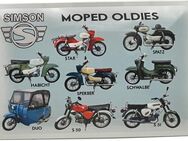 Tolles Simson Oldies Blechschild DDR Motorrad Biker Motorroller Ostalogie 20x30 cm - Berlin