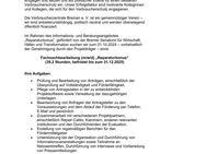 Fachsachbearbeitung (m/w/d) „Reparaturbonus“ - Bremen