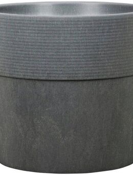 Scheurich Blumentopf 224/40 groove carbon