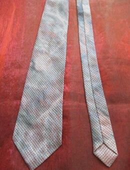 NEU * Edel * stylisch * Original 1960er VINTAGE * Business * Anlass * Anzug * Seide * Siebdruck * Raster * Punkte * Krawatte * Binder "Creation Croone" cremè- beige * hell- braun * vanille * Pastell * - Riedlingen