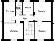 Frisch renovierte, kleine 4-Zimmer-Wohnung zu vermieten! - Osnabrück