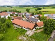 Großzügiges Bauernanwesen mit Hof und Lagerhallen nahe Regensburg - Schierling