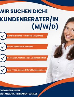 Wir suchen dich! Kundenberater/in (m/w/d) - Berlin