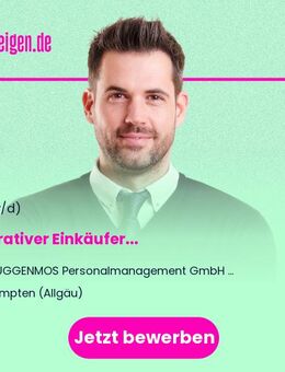 Operativer Einkäufer (m/w/d) - Kempten (Allgäu)