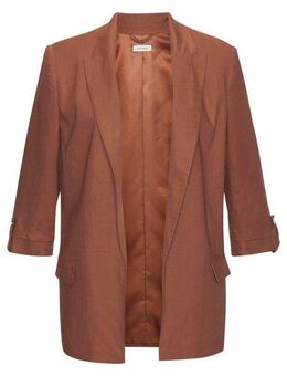 LASCANA Longblazer mit gerafften Ärmeln