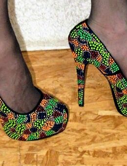 High Heels Gr. 39 / Absatzhöhe 14 cm / Pumps / Damenschuhe / Belle Woman - München