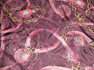 NEU mit ETIKETT * Edel * Seiden Chiffon * XXL * Ketten- Print * Hals * Tuch * Schal * Scarf * "PRIMARK atmosphere" rot- aubergine" rot * aubergine * - Riedlingen