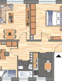 Schicke 2-Zimmerwohnung in Geestemünde mit modernem Duschbad! - Bremerhaven