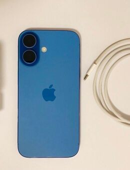 iPhone 16 (128GB) – Neuwertig, 100 % Batterie, mit Garantie bis 15.07.2025! - Jena