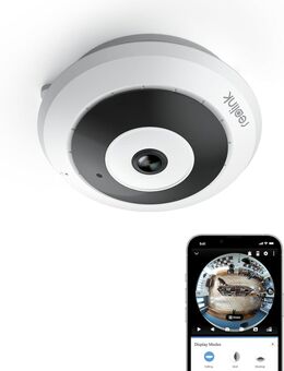 Reolink 6MP WLAN Überwachungskamera Innen 360° Blick Panorama NEU - Berlin Neukölln