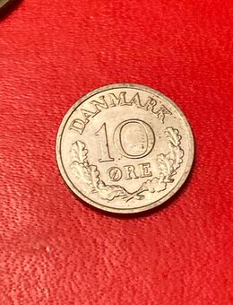 Münze Münzen Umlaufmünze Dänemark 10 Öre 1972 - Alzey