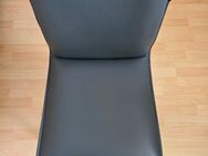 4 Esszimmer Stühle - Voglauer Wildeiche mit Leder und Loden - neuwertig - Kirf