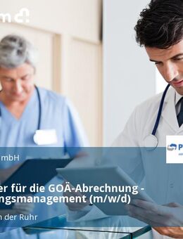 Mitarbeiter für die GOÄ-Abrechnung - Abrechnungsmanagement (m/w/d) - Düsseldorf