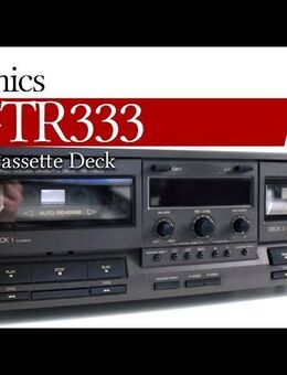 Technics - RS TR 333 Kassetten Tape Doppel Tape Kassetten Recorder - Dübendorf