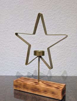 Stern mit Teelicht - Banzkow