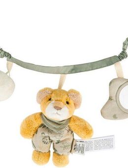 Sterntaler® Kinderwagenkette Kinderwagenkette Löwe Leo, mit Spiegel und Rassel