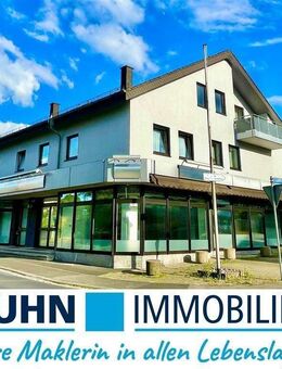 Repräsentative Gewerbeimmobilie + Wohnungen,16 Stellplätze, beste Anbindung, mitten in Deutschland - Bad Kissingen