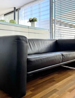 Ledersofa Couch Designklassiker Brühl visavis 3-Sitzer - Neuhäusel