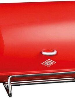 WESCO Brotkasten Breadboy, Stahlblech, (1-tlg), klapperfreier Schwenkdeckel / Lüftungslöcher / Griff