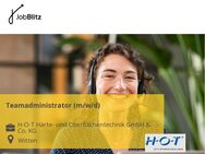 Teamadministrator (m/w/d) - Witten