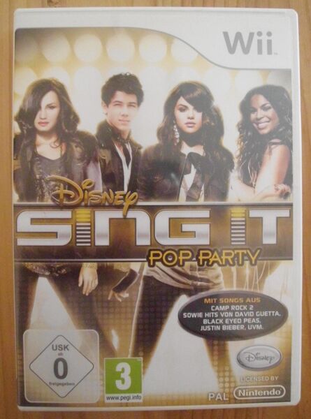 WII Spiel " SINGIT POP PARTY " - Unna