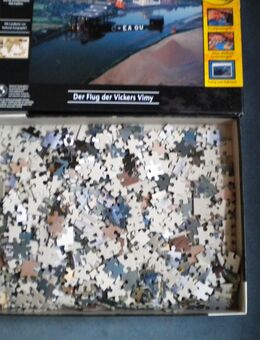 MB-Puzzle-Der Flug der Vickers Vimy-700 Teile,2003,ca. 66,5x50 cm - Linnich