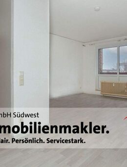 KN-Zähringerplatz: 1-Zimmerwohnung im 2.OG mit Süd-West Terrasse und TG-Stellplatz - bezugsfrei - Konstanz