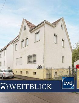 WEITBLICK: Zweifamilienhaus mit Sanierungspotenzial! - Kirchheim (Teck)