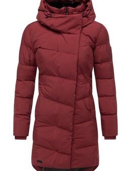 Ragwear Wintermantel Pavla Soft YOUMODO Wasserdichter Steppmantel mit Fleecekragen