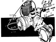 NSU Lambretta / Prima D Roller - *309 Motor Schrauben Set 34* NEU - Werdohl