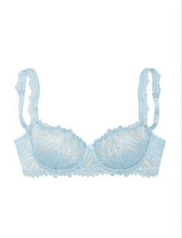 LASCANA Balconette-BH mit extravaganten Spitzenträgern, Dessous