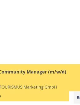 Content & Community Manager (m/w/d) - München