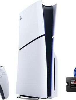 Samsung Disk Edition (Slim) + Samsung 990 PRO Heatsink interne SSD 1TB, PlayStation®5