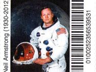 Biberpost: 25.08.2012, "Neil Armstrong", Satz, Typ VI, postfrisch - Brandenburg (Havel)