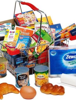 Tanner Kaufladensortiment Einkaufskorb, Made in Germany